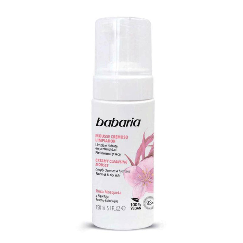 BABARIA FACE CLEANER MOUSSE 150ML NEW 