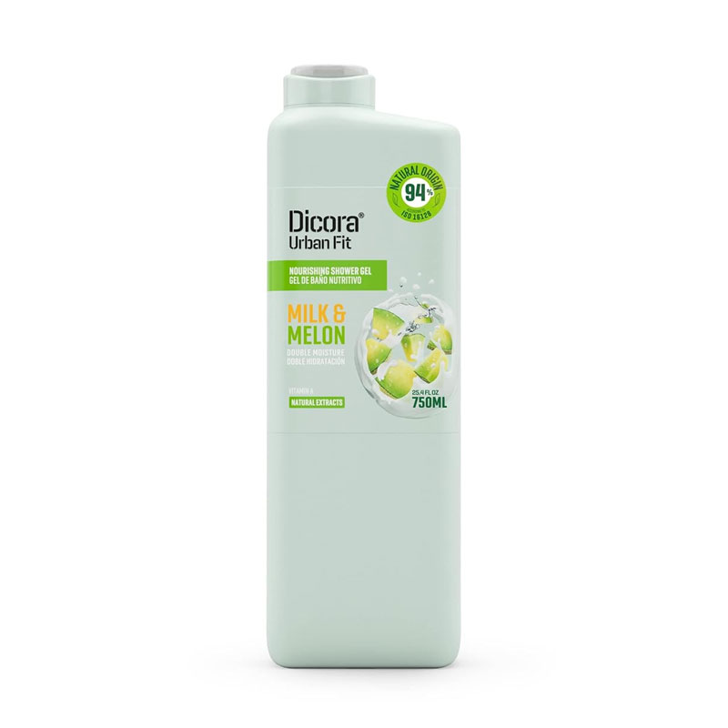 DICORA UF NOURISHING SHOWER GEL VIT A MILK&MELON 750ML