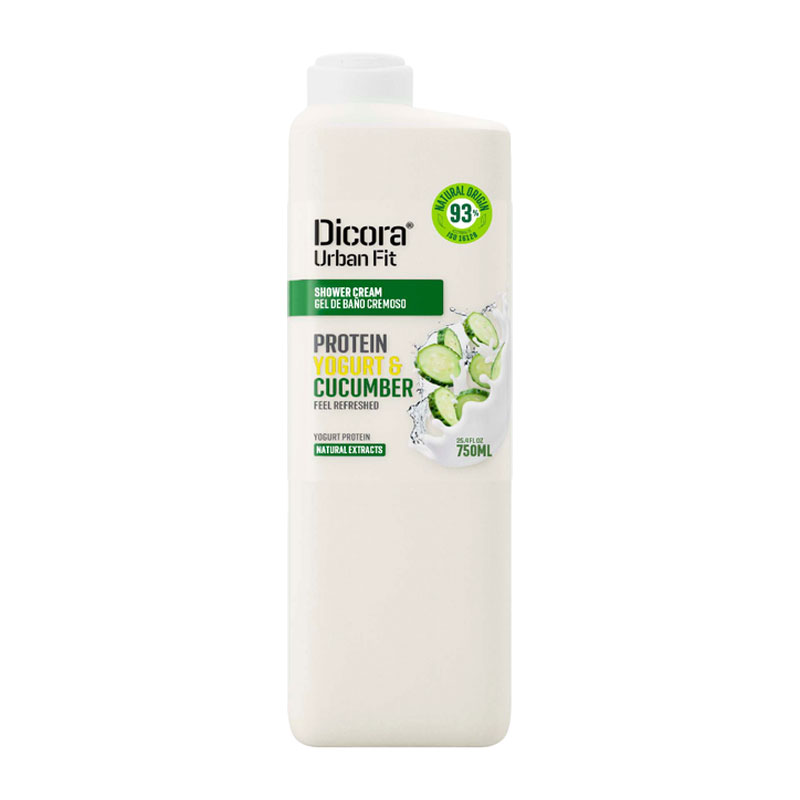 DICORA UF SHOWER CREAM PROTEIN YOGURT&CUCUMBER 750ML