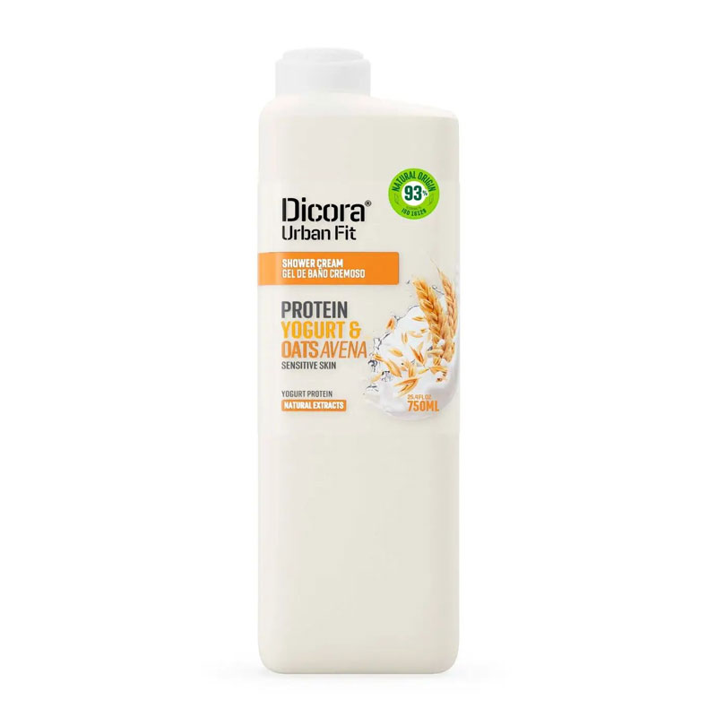 DICORA UF SHOWER CREAM PROTEIN YOGURT&OATS 750ML