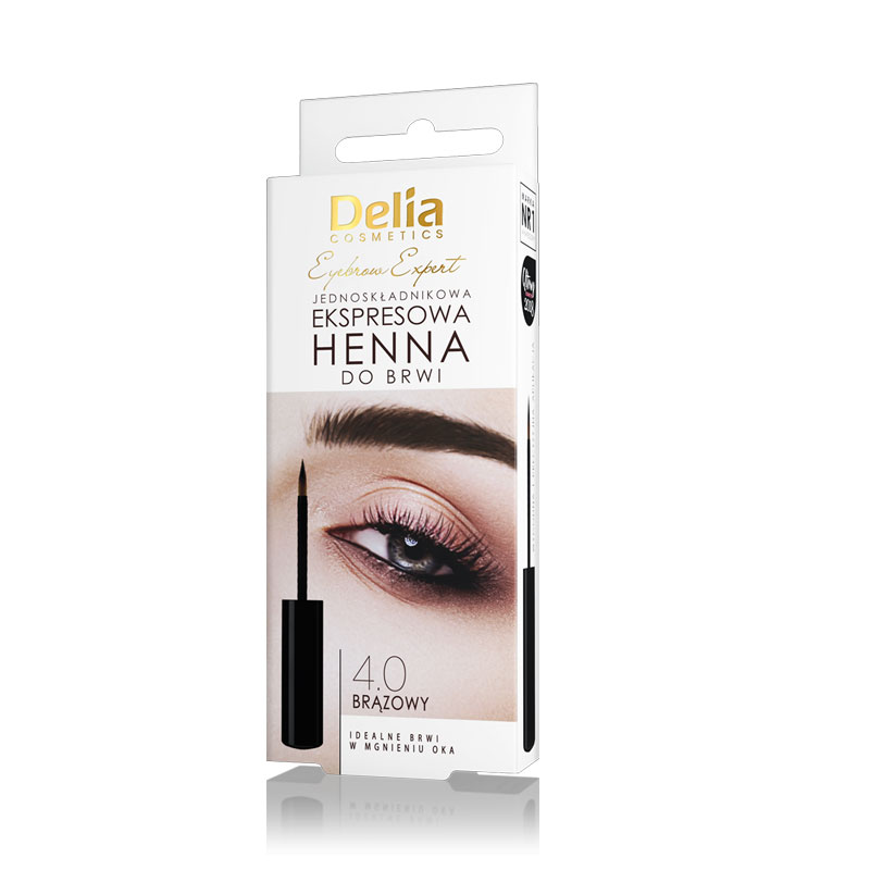 DELIA  EYEBROW EXPERT INSTANT EYEBROW TINT BROWN 6ML