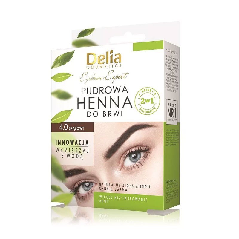 DELIA DC - POWDER EYEBROW TINT 4.0 BROWN 4G k6