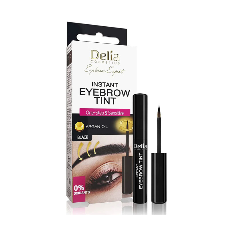 DELIA  EYEBROW EXPERT INSTANT EYEBROW TINT BLACK 6ML