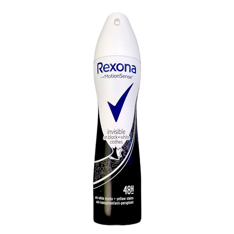 Rexona desodorante spray 200 ml. Invisible On Black + White