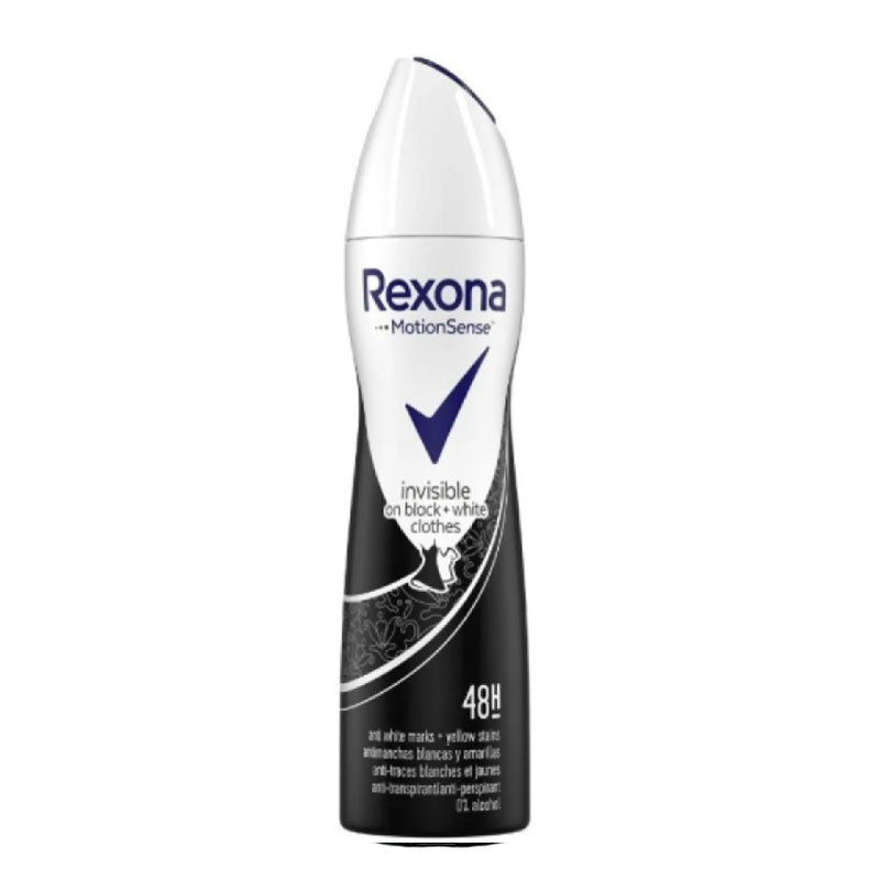 Rexona desodorante spray 200 ml. Invisible On Black + White
