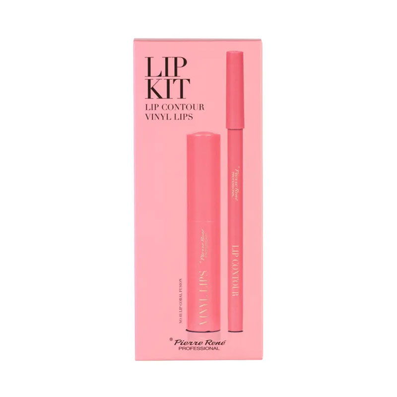 PIERRERENE LIP CONTOUR VINYL LIPS Kit 01 Coral Fusion