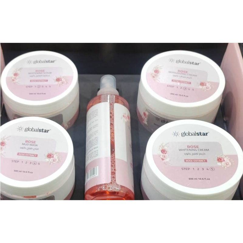 GLOBAL STAR ROSE FACIAL KIT