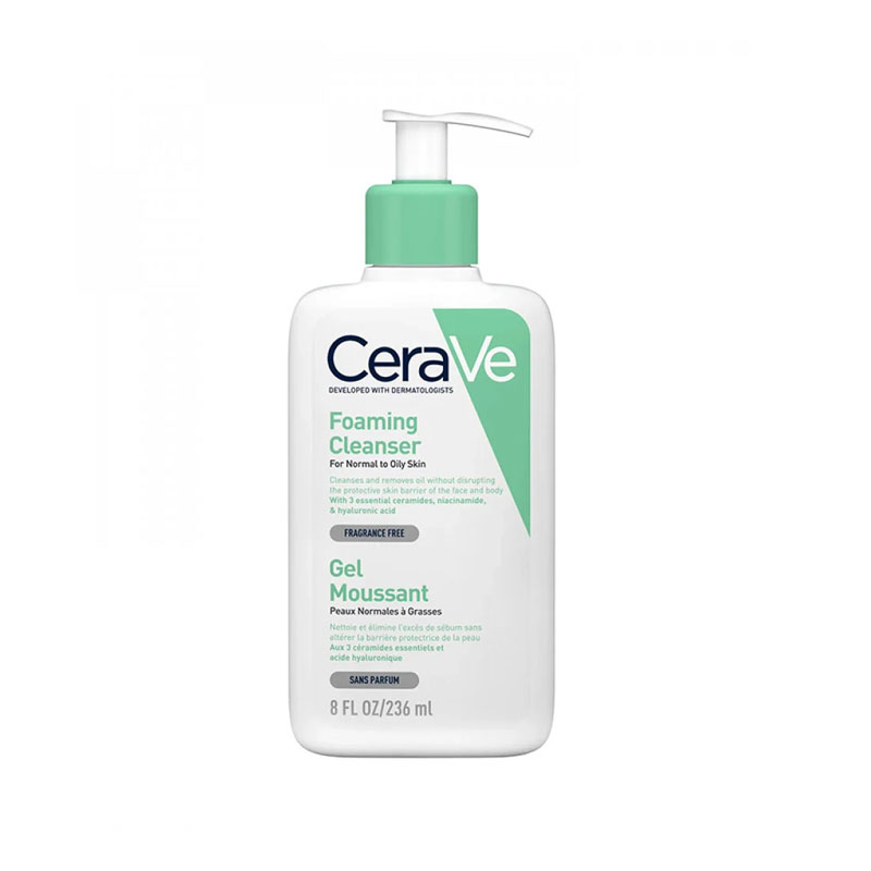 CERAVE FOAM CLEANSER 8OZ EN FR
