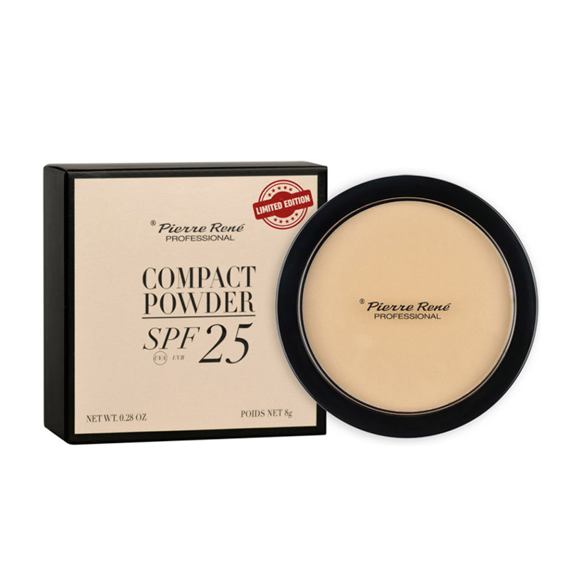 PIERRERENE COMPACT POWDER SPF 25 -01 CREAM 