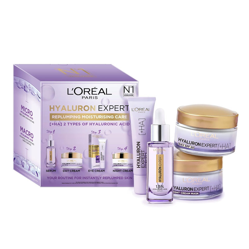 Hyaluron Expert Serum+Day+Eye+Night @25% OFF