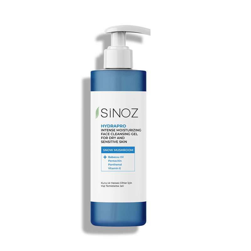 Sinoz Hydrapro Intense Moisturizing Face Cleansing Gel for Dry & Sensitive Skin 400 ml