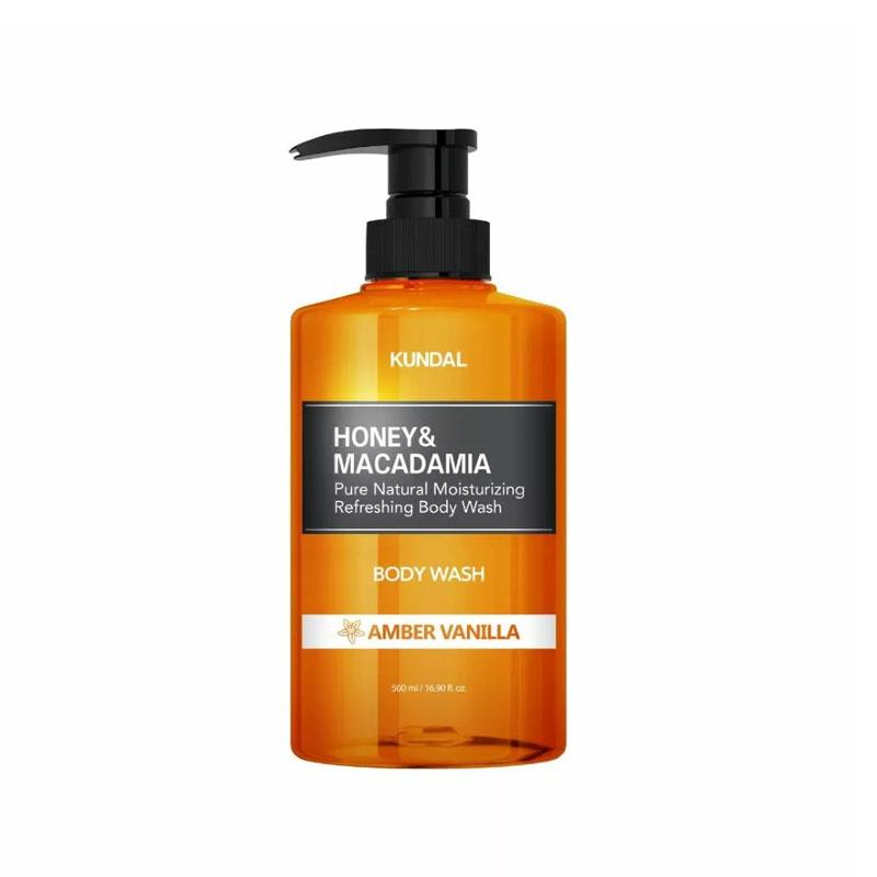 Kundal BODY WASH AMBER VANILLA 500ml