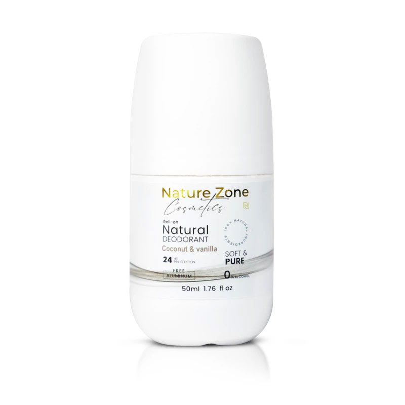 NATURE ZONE DEO ROLL  COCONUT & VANILLA 50ML