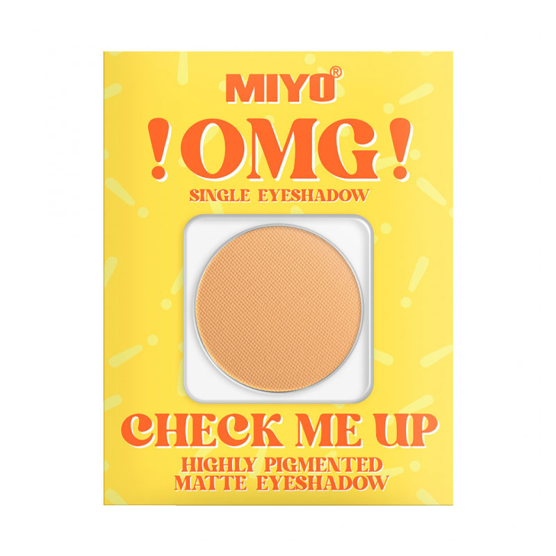 Miyo OMG! CHECK ME UP HIGHLY PIGMENTED MATTE EYESHADOW NO 13 Cinnamon