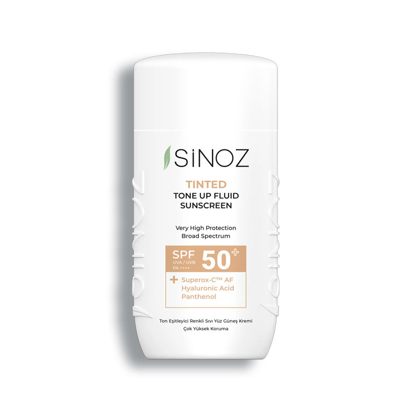 Sinoz Tinted Tone Up Fluid Sunscreen SPF50 50 ml+ 