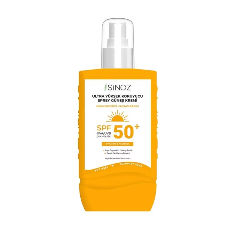 Sinoz Ultra High Protection Spray Sunscreen SPF50 200 ml   