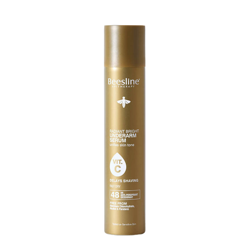 beesline Radiant Bright Underarm Serum- Delays Shaving  