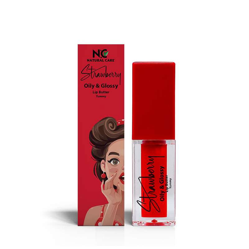 NATURAL CARE OILY& GLOSSY STRAWBERRY 