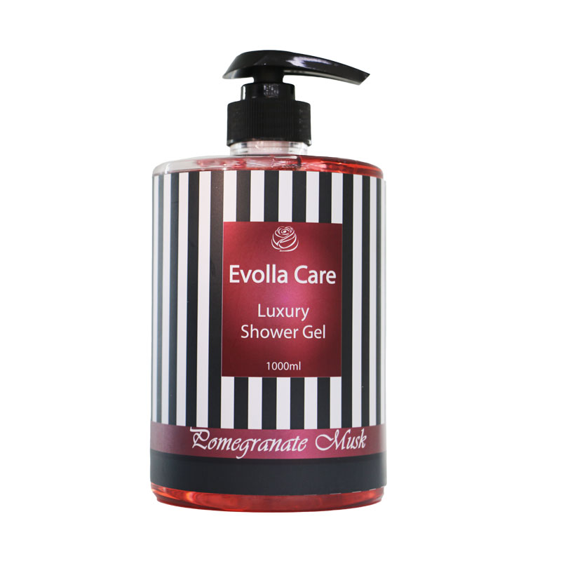 EVOLLA SHOWER GEL POMEGRANATE MUSK 1000 ML