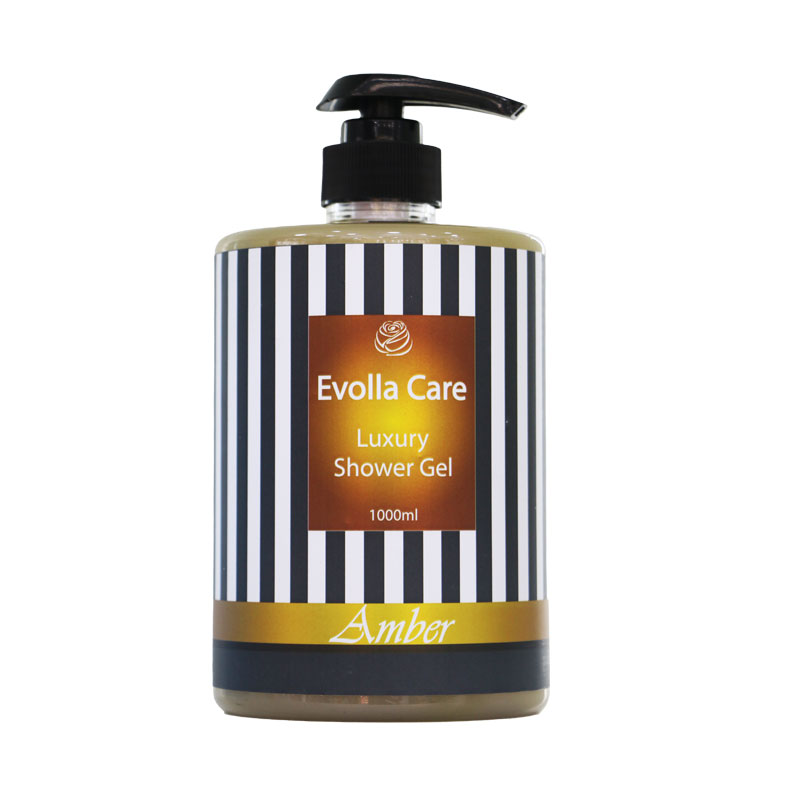 EVOLLA SHOWER GEL AMBER 1000 ML