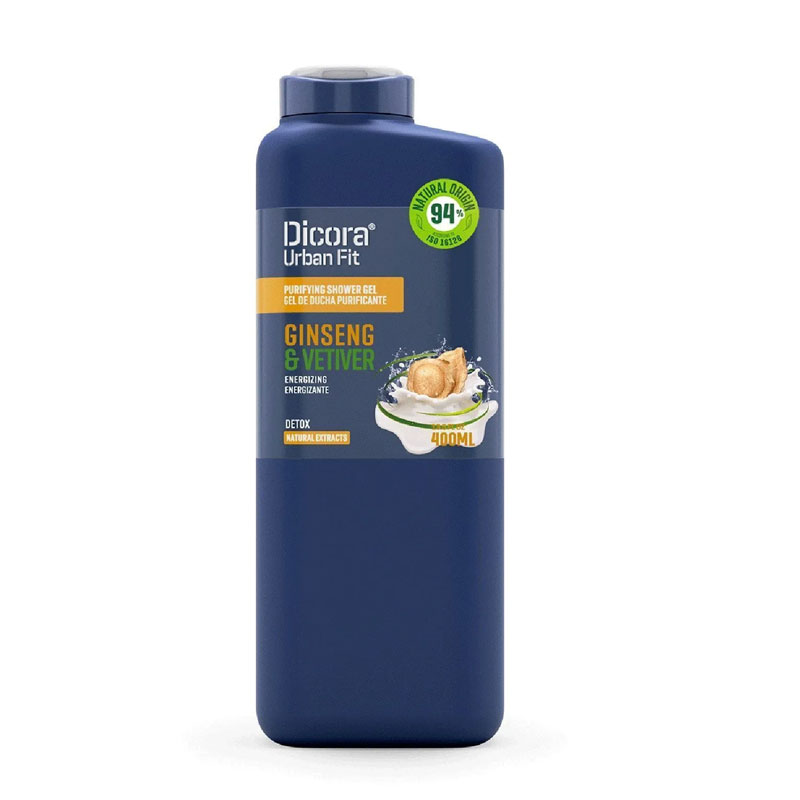 DICIRA UF ENERGY SHOWER GEL DETOX VETIVER AND GINSENG 400ML