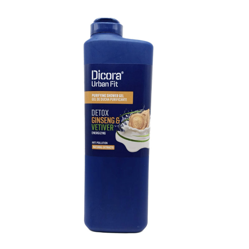 DICORA UF PURIFYING SHOWER GEL DETOX VETIVER&GINGENG 750ML