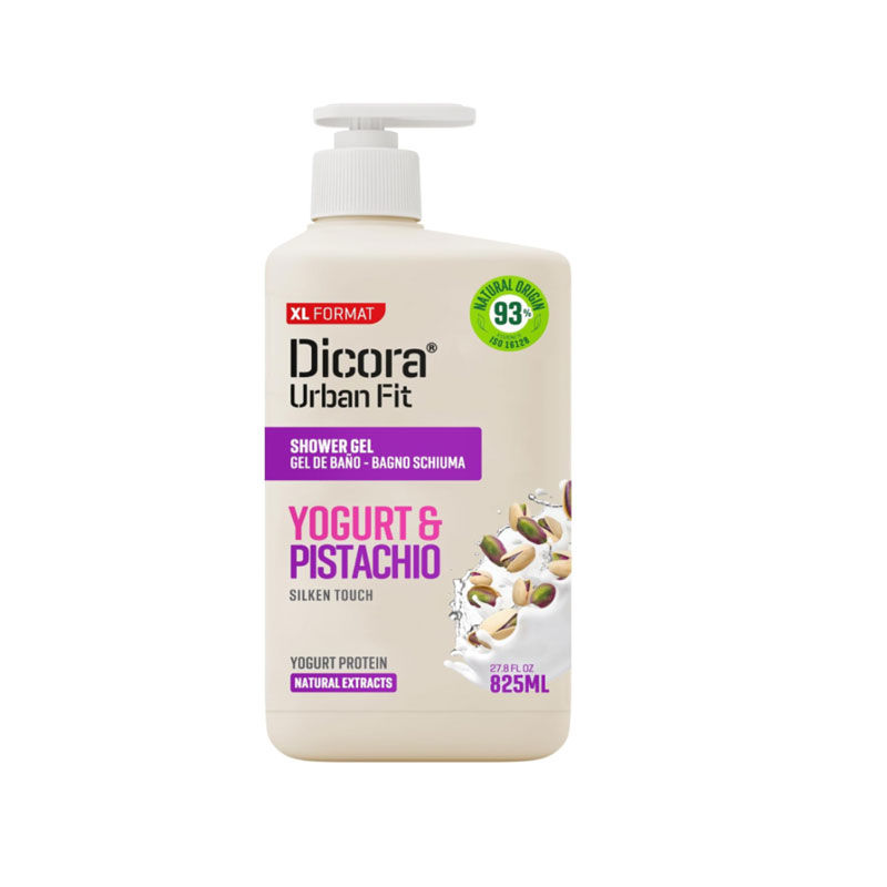 DICORA UF NOURISHING SHOWER GEL PROTEIN YOGURT&PISTACHIO 825ML