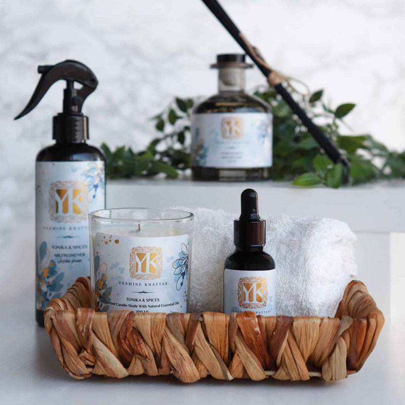 YASMINE KHATTAB TONIKA &SPLCES HOME COLLECTION 