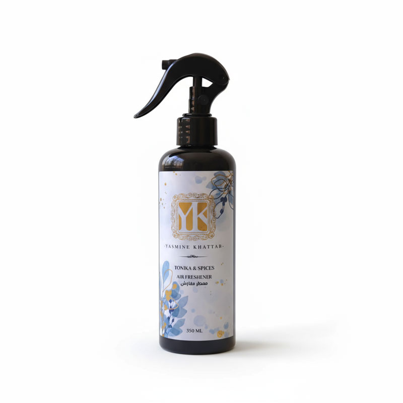 YASMINE KHATTAB TONIKA &SPLCES  FABRIC &ROOM REFRESHER SPRAY  
