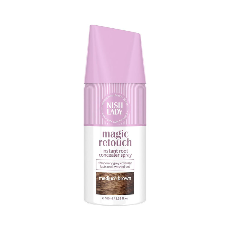 NISH LADY MAGIC RETOUCH MEDIUM BROWM 