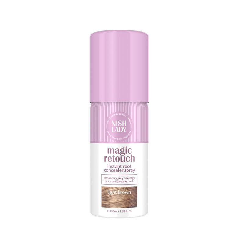 NISH LADY MAGIC RETOUCH LIGHT BROWN 