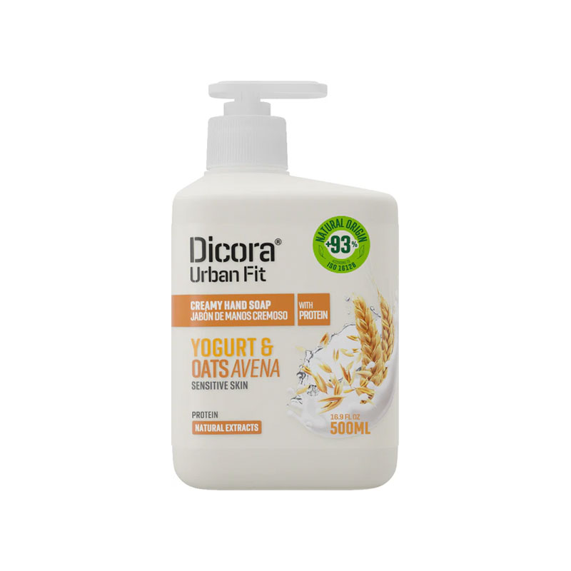 DICORA URBAN FIT HAND SOAP OATS AND YOGURT 500ML
