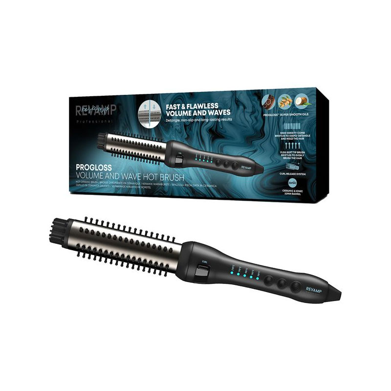 REVAMP PROGLOSS VOLUME AND WAVE HOT BRUSH  BR-1350