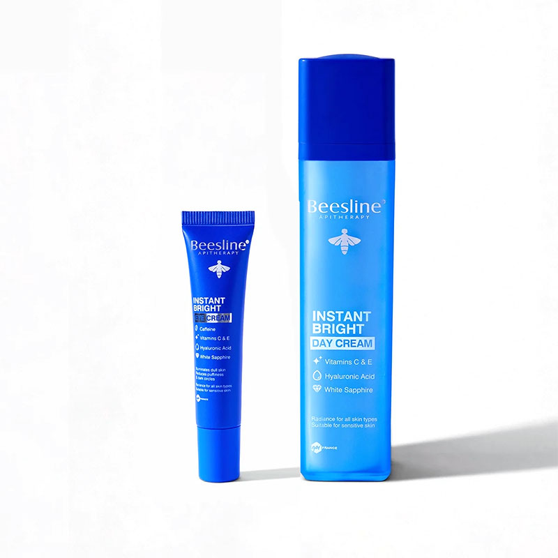 BEESLINE Instant Bright Offer Day Cream + Eye Cream Free 