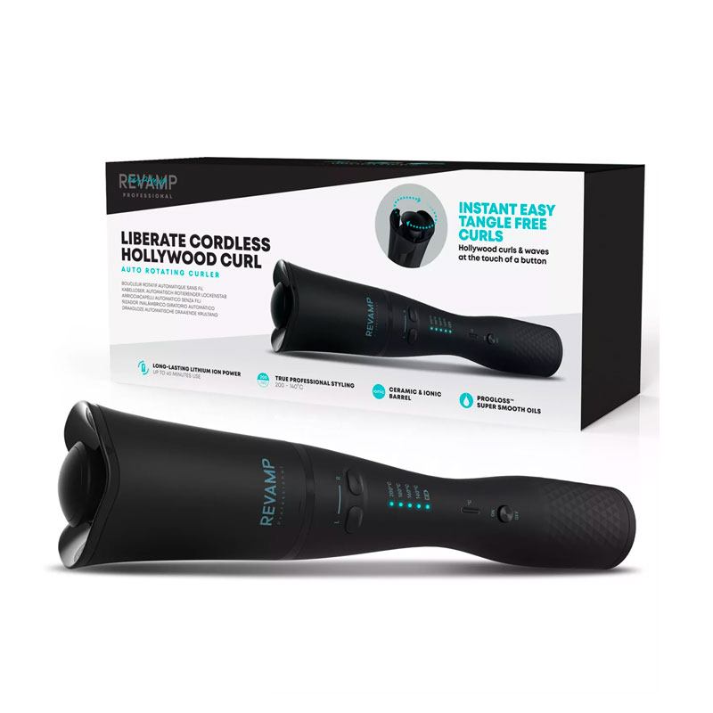 REVAMP LIBERATE CORDLESS HOLLYWOOD CURL CL-2500-EU2