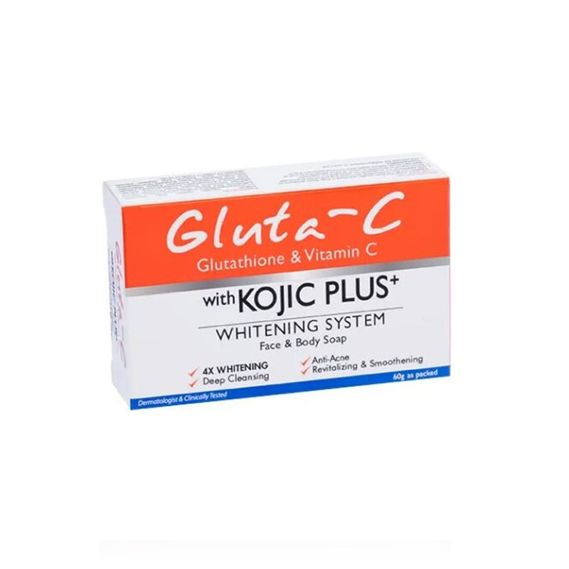 Gluta-C with Kojic Plus+ Face and Body Soap 