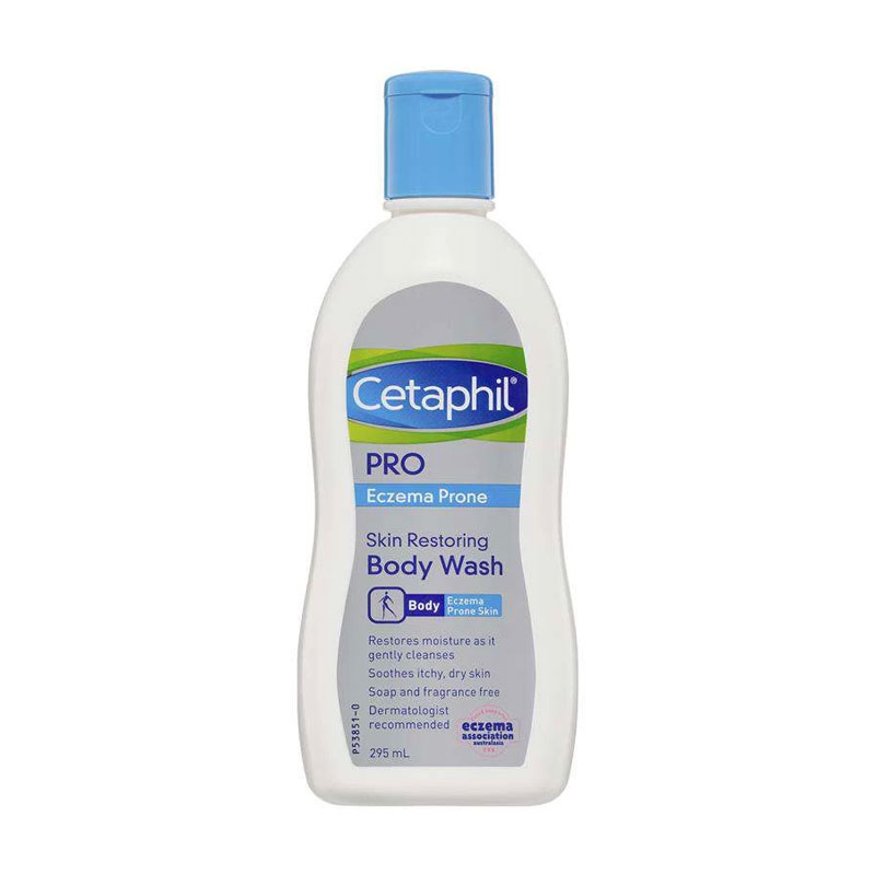 CETAPHIL PRO ECZEMA PRONE SKIN BODY WASH  295ML