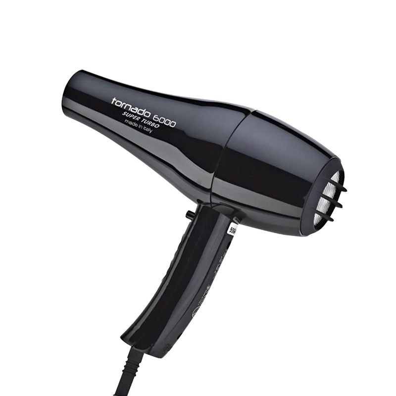 TECHNO DRY HAIR DRYER TORNADO 6000 Black