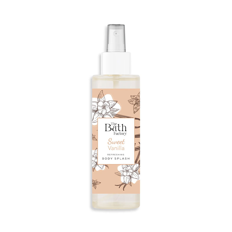 THE BATH FACTORY SWEEN VANILLA BODY SPLASH 200 ML