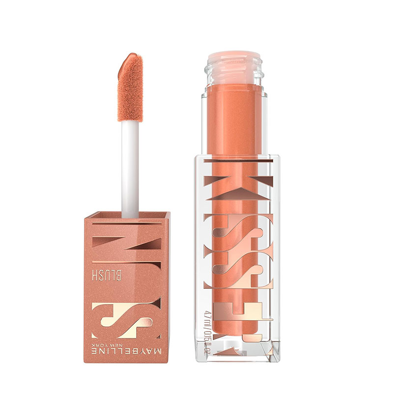 Maybelline New York, Sunkisser Liquid Glow Blush With Vitamin E, 01 Downtown Rush