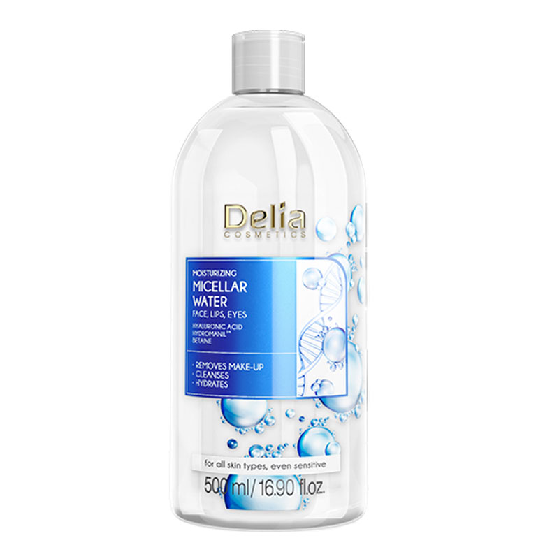 Delia mecellar water hyaluronic acid 500ml