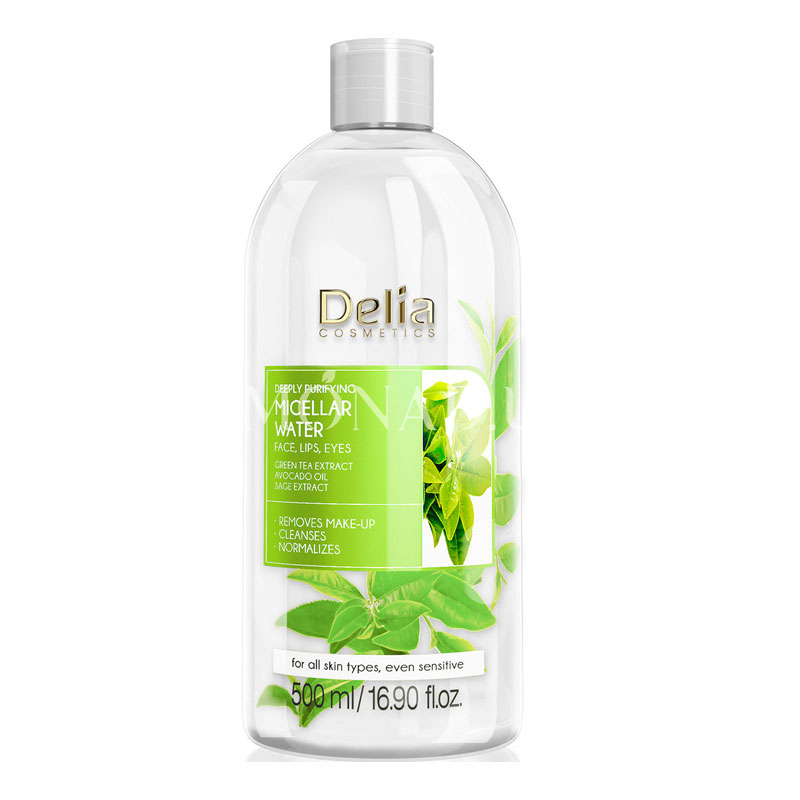 Delia mecellar water green tea 500ml