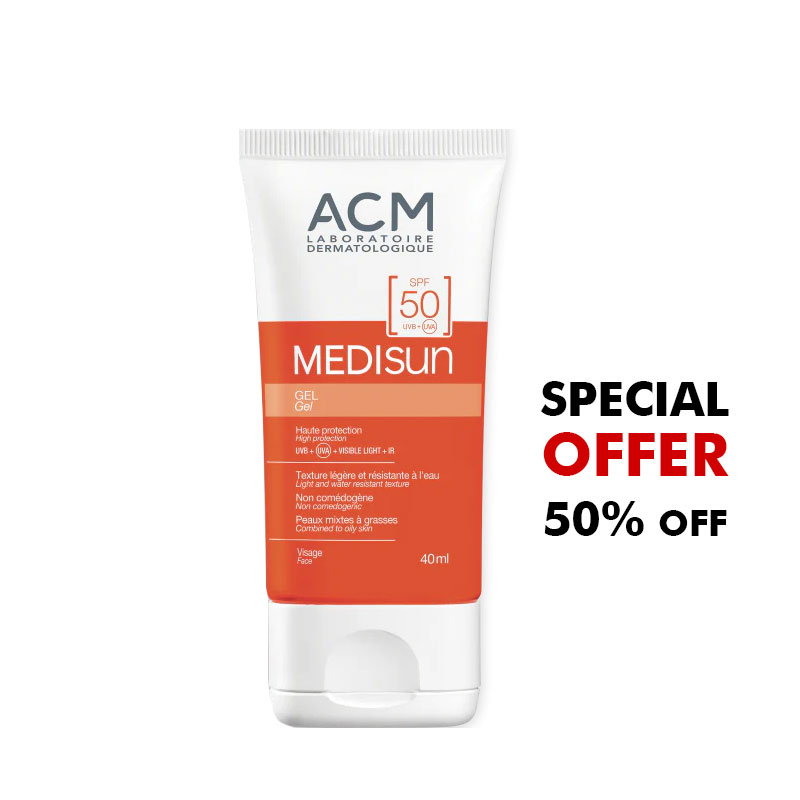 ACM MEDISUN GEL  OFFSPF 50 50% Off