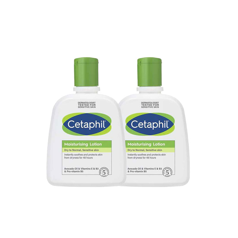 CETAPHIL MOISTURIZER LOTION 118ML DUO