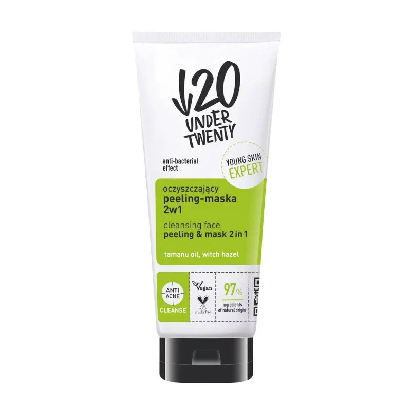 U20 CLEANSING FACE PEELING & MASK 2 IN 1 100 ML